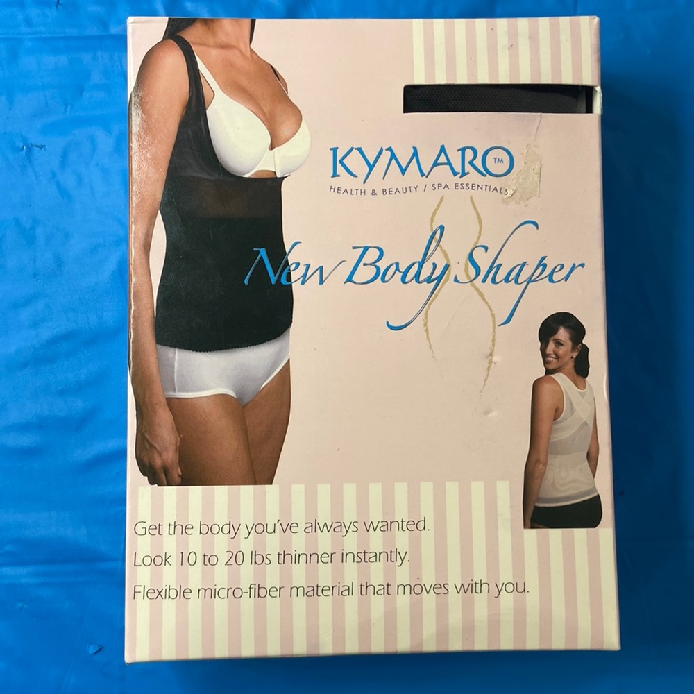 NWT KYMARO New Body Shaper Top in black 3X